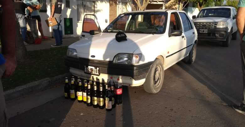 LAPRIDA: HACÍA DELIVERY DE BEBIDAS ALCOHÓLICAS Y RESULTÓ APREHENDIDO
