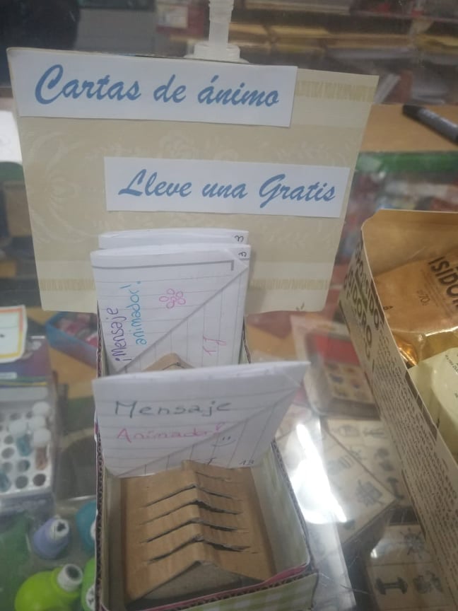 CARTAS DE ÁNIMOS EN MEDIO DE LA PANDEMIA