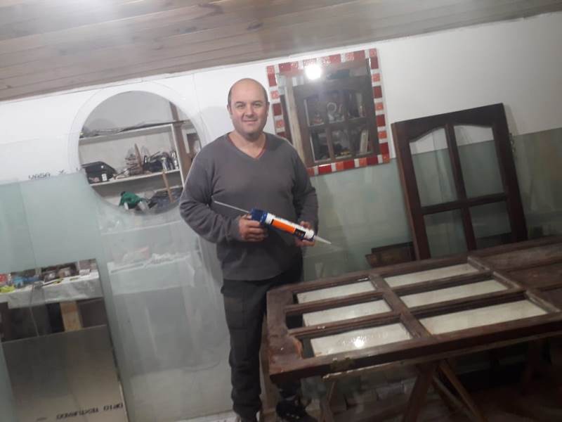 El comienzo de la cuarentena fue un cambio total porque de repente, nos quedamos sin trabajo