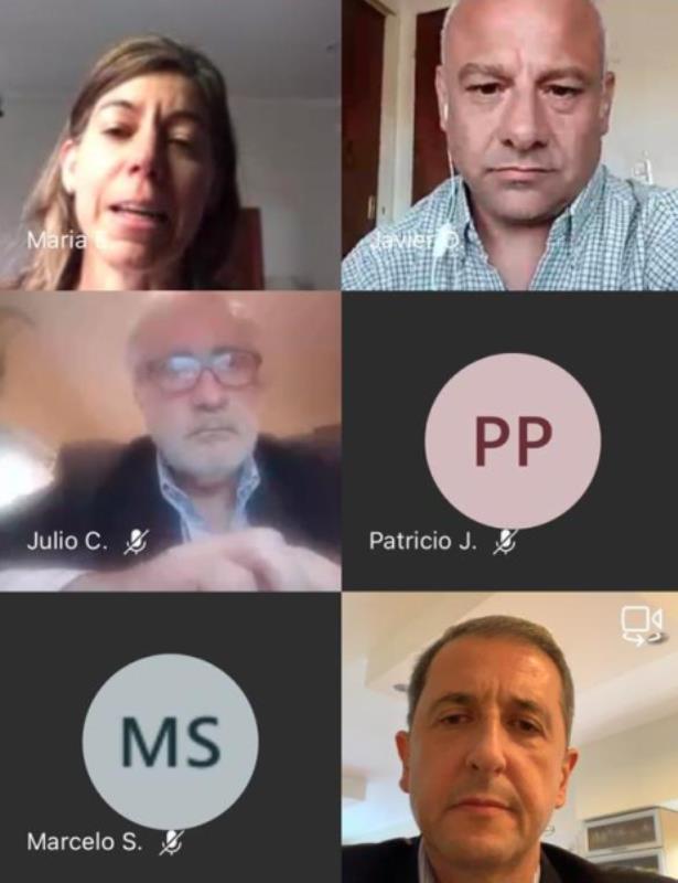 Reunión entre el Procurador General de la Suprema Corte y responsables de la Ayudantía Fiscal