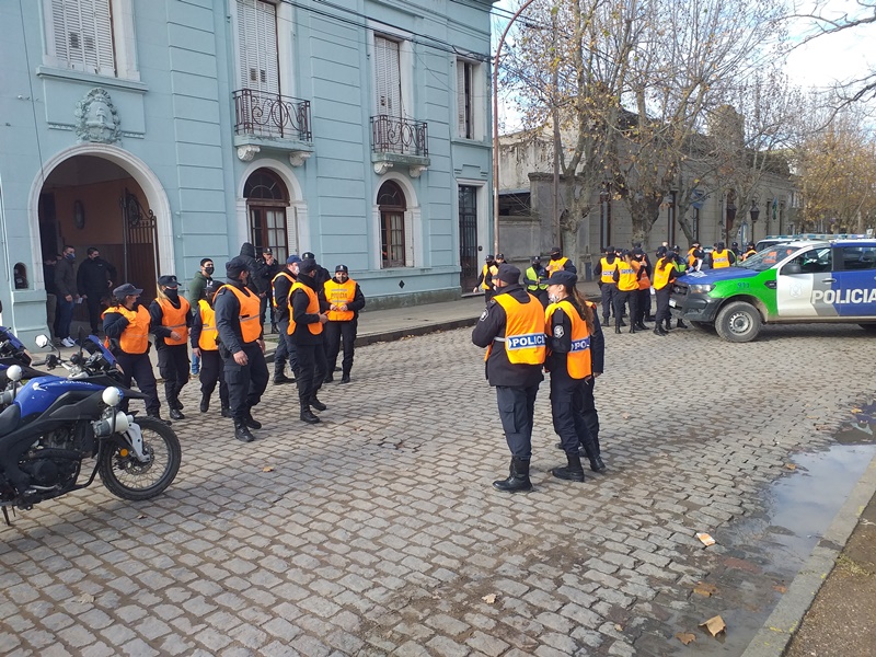 Se realizó otro importante operativo policial en Coronel Pringles