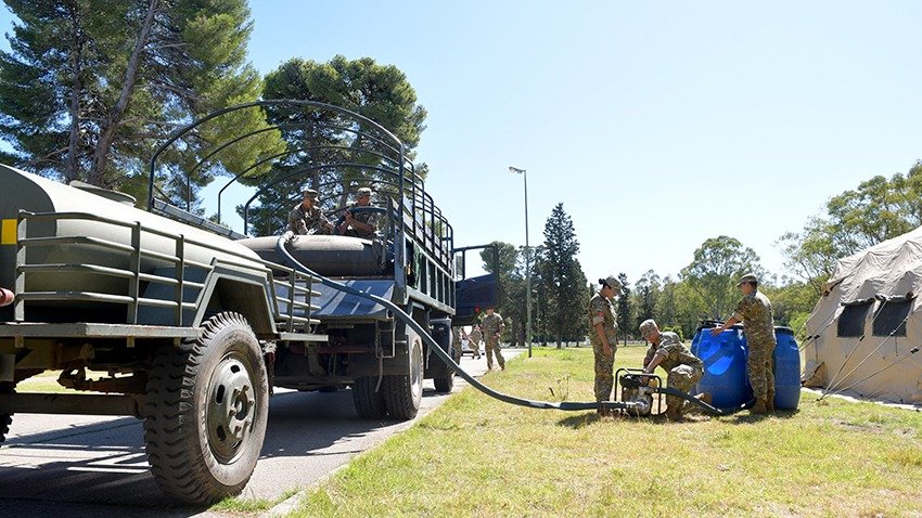 CORONAVIRUS: La Armada se prepara para la emergencia sanitaria