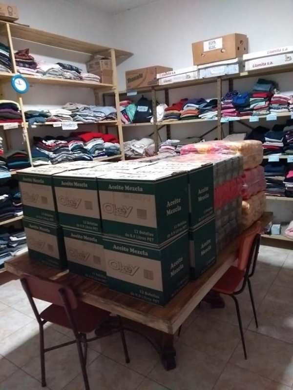 Cáritas recibió lo recaudado, tras el remate virtual solidario