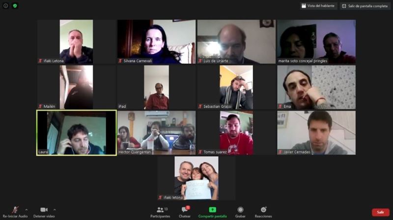 Referentes del peronismo mantuvieron encuentro virtual cuyo tema central fue la agricultura familiar