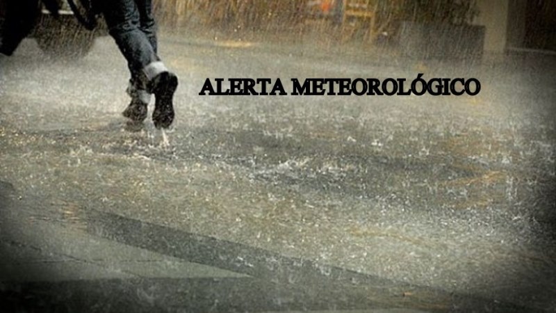 ALERTA METEOROLÓGICO POR TORMENTAS INTENSAS