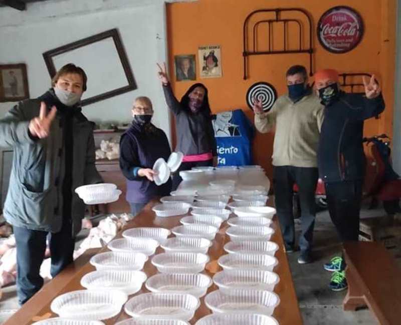 “Empezamos con 20 familias y ahora, tenemos casi 100”
