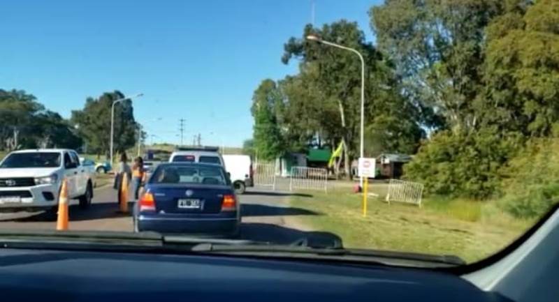 En un día ingresaron unos mil autos a Monte Hermoso