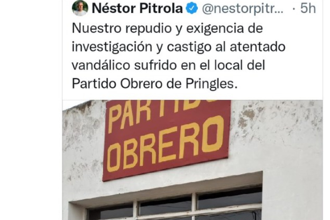 Más repercusiones, tras el acto vandálico en la sede del Frente de Izquierda