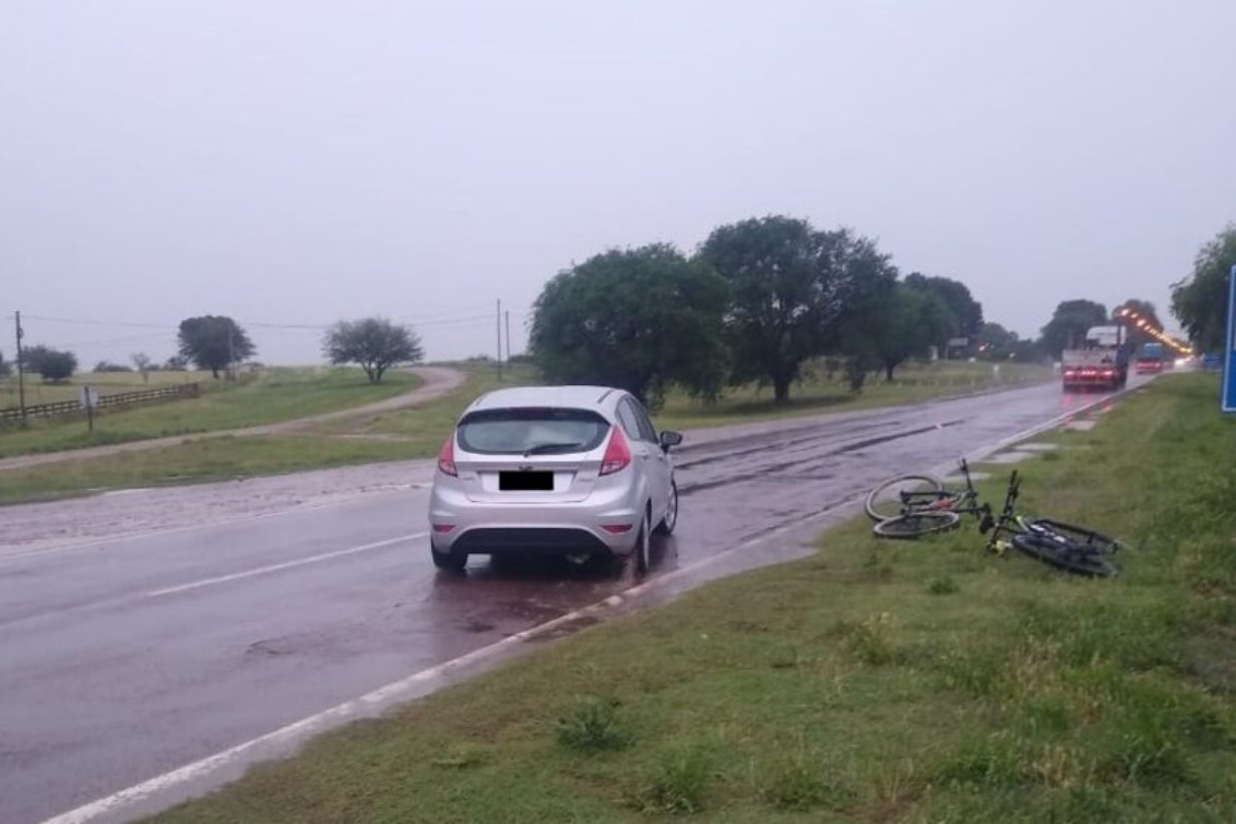 Un rayo mató a un ciclista de General Acha en plena ruta