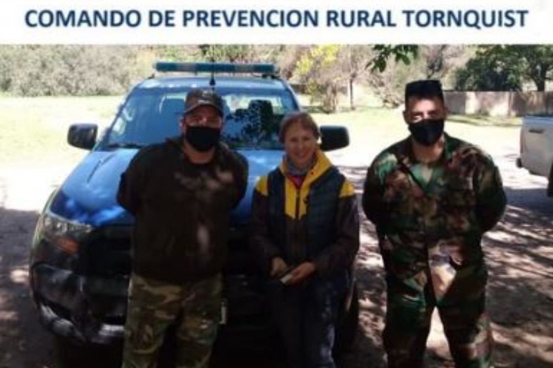 Rescataron a una mujer que se había extraviado en el Cerro Tres Picos