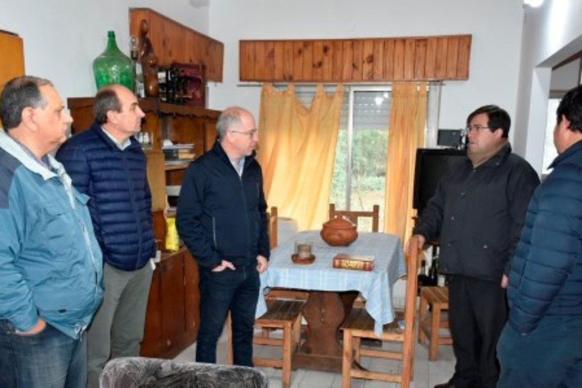 El Intendente Matzkin puso en funciones al nuevo encargado de Lartigau