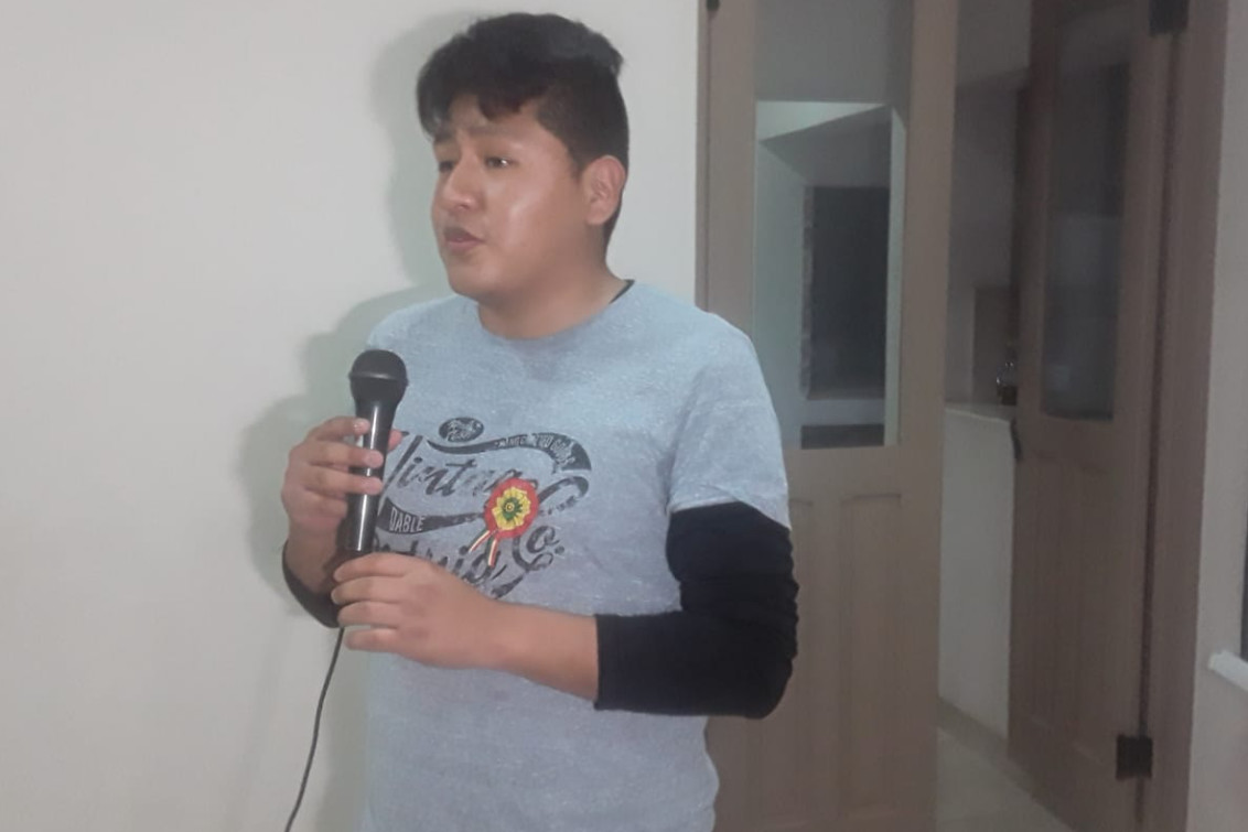 Sobresaliente exposición de la colectividad boliviana