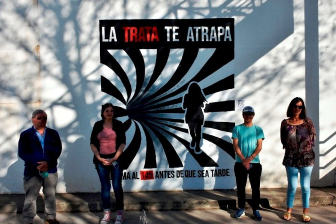 “La idea es concientizar a través del arte”