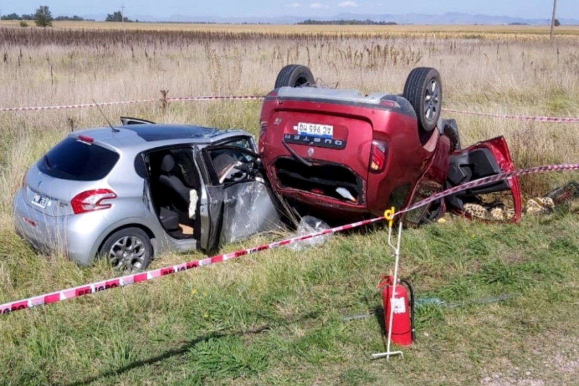 Una mujer perdió la vida en un choque ocurrido en ruta 67 a 3000 metros de Coronel Suárez
