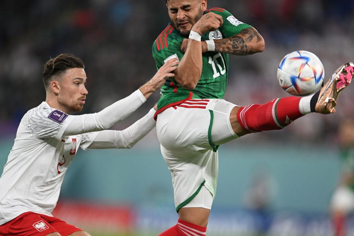 México y Polonia, rivales de Argentina, no se sacaron diferencias