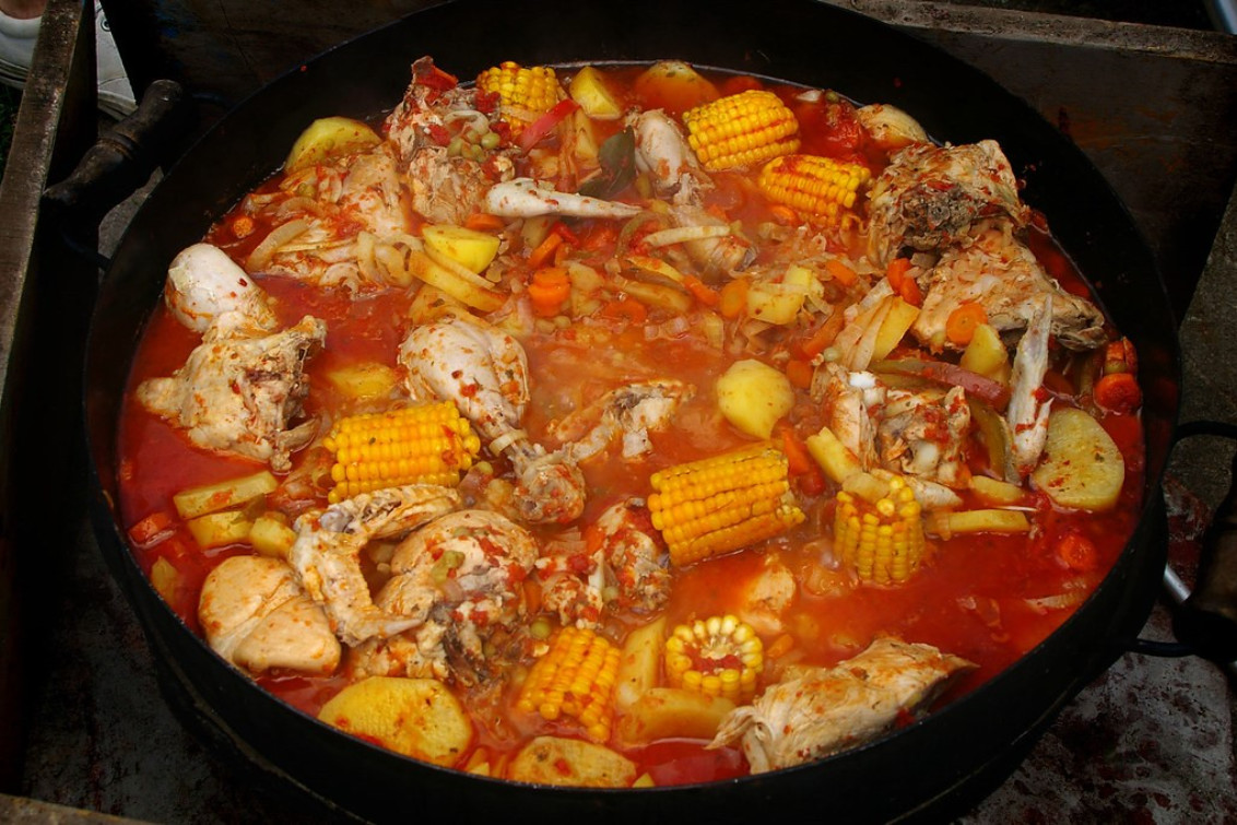 Pollo al disco: Receta clásica Argentina