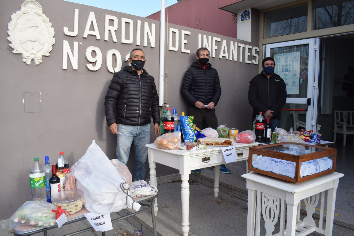 Se sortearon los premios del Bono Contribución del Jardín de Infantes 901