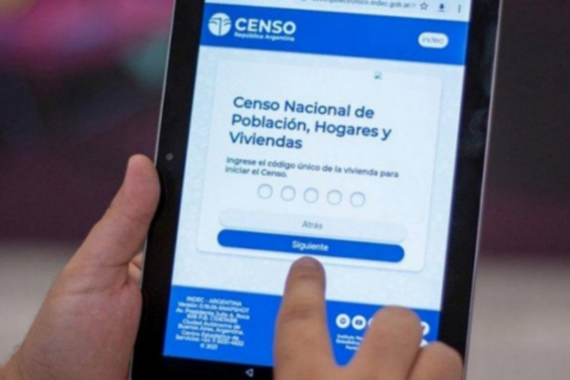 En Coronel Pringles, el 25,2 % de los hogares ya completó el Censo Digital
