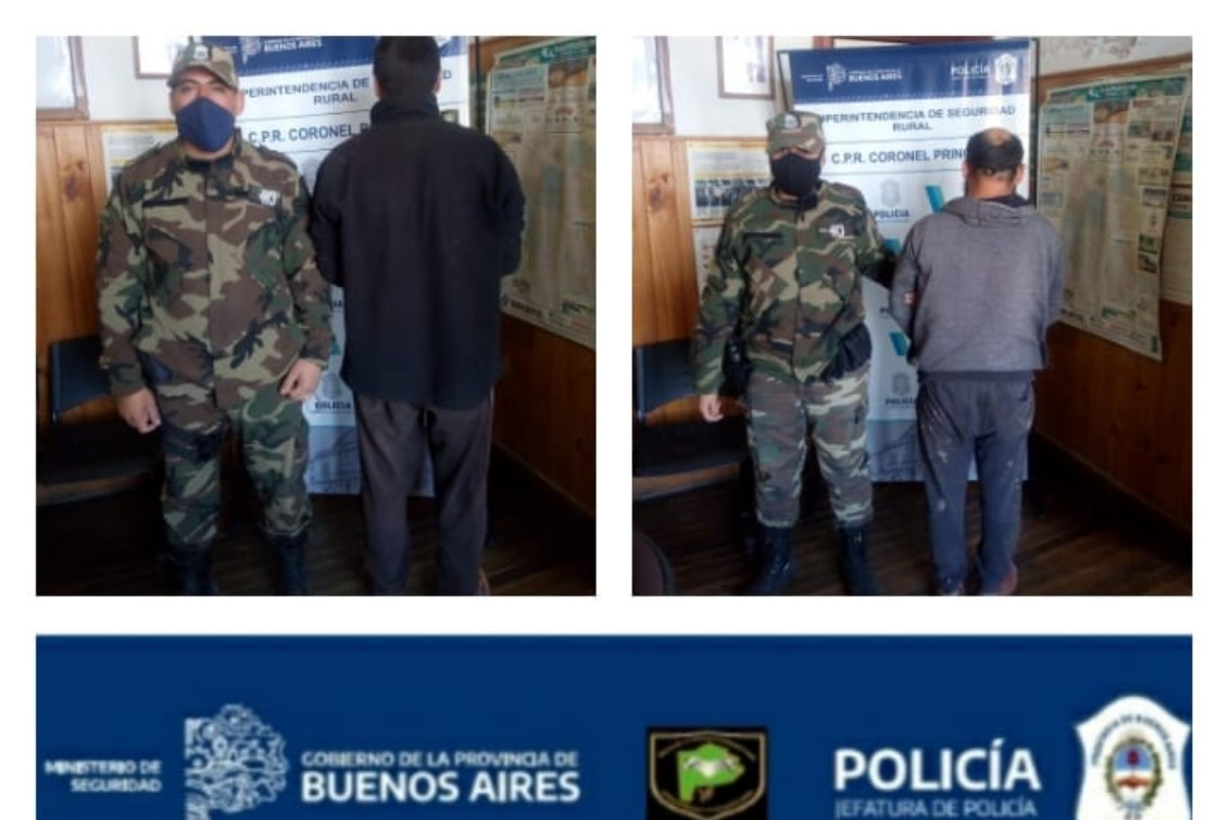 Dos aprehendidos por sustracción de silobolsas
