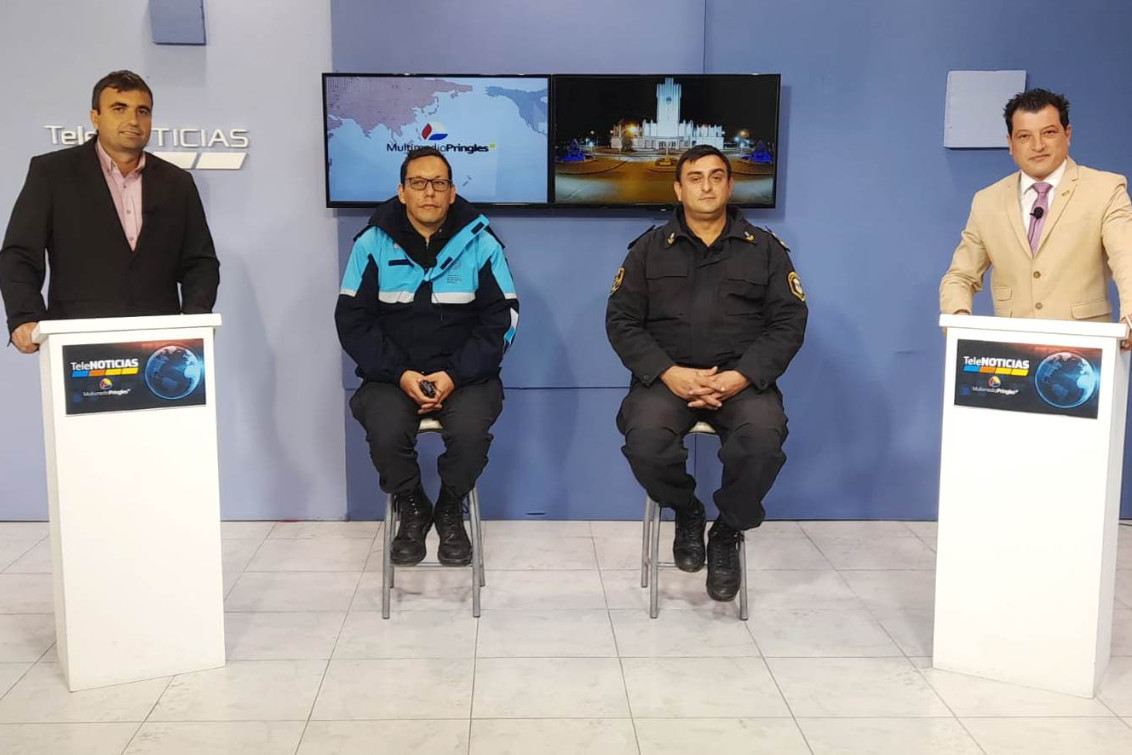 El Comisario Grilloni y Bahía, se refirieron a los distintas estafas telefónicas en Coronel Pringles