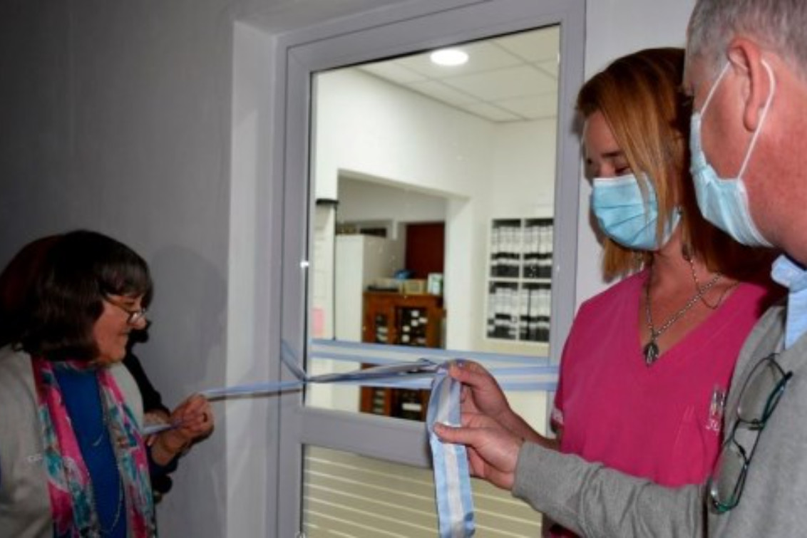 Quedó reinaugurado el Office de Enfermería del Hogar “El Remanso”