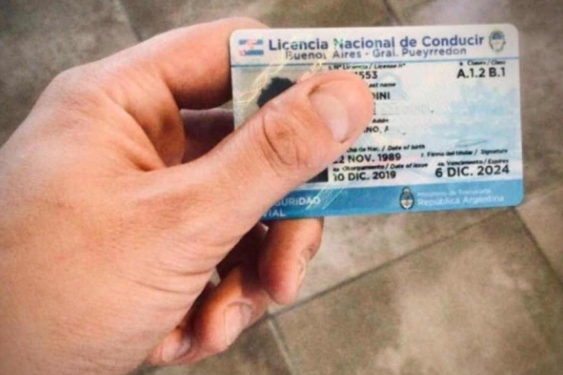 Se podrá circular con registro de conducir vencido y turno vigente en provincia el hasta 31 de enero