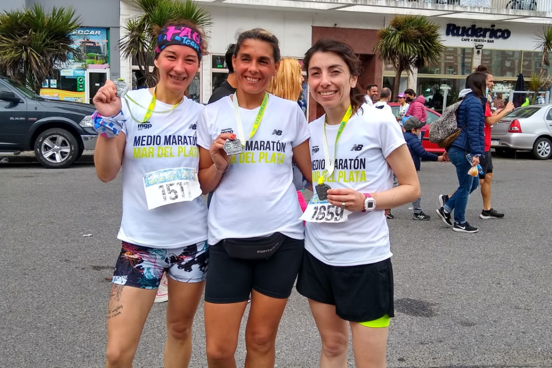 Tres atletas locales en Mar del Plata