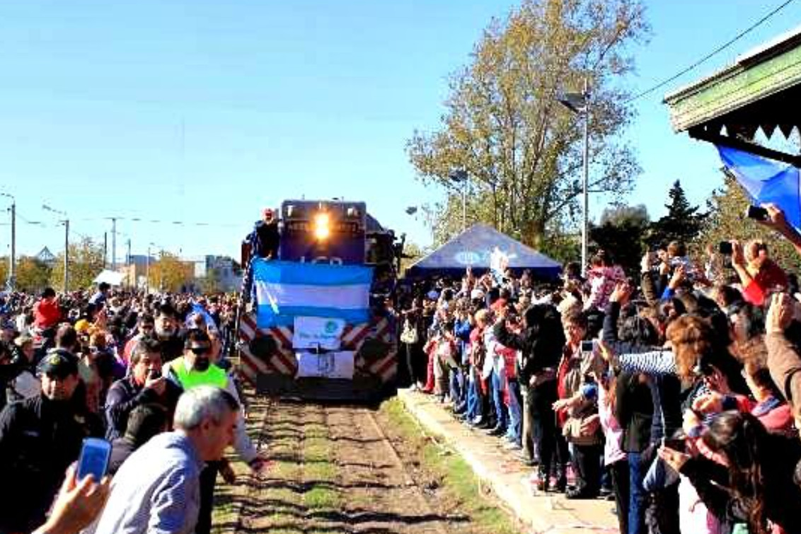 Un tren con pasajeros pasará por Coronel Pringles
