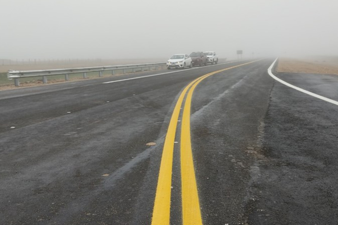 Habilitaron un nuevo tramo en la obra de la autopista que unirá a Bahía y Tornquist