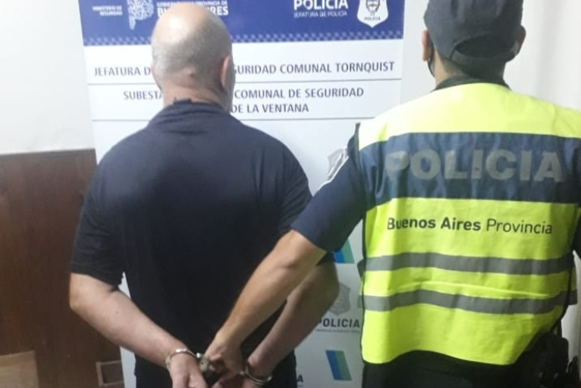 La policía atrapó al asaltante de la 76 y San Andrés de la Sierra y resultó ser de Coronel Pringles