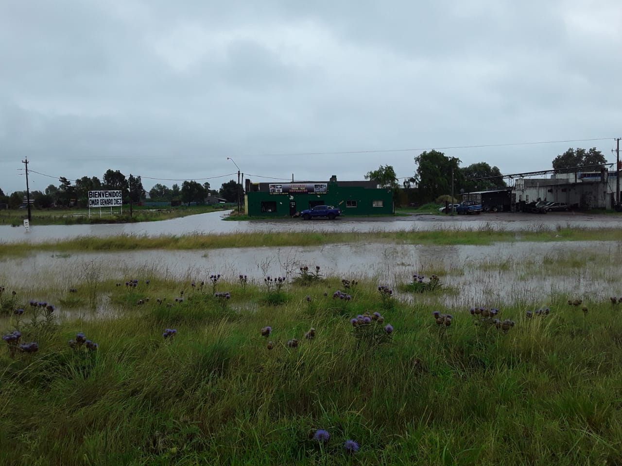 Las abundantes lluvias provocaron diversas complicaciones