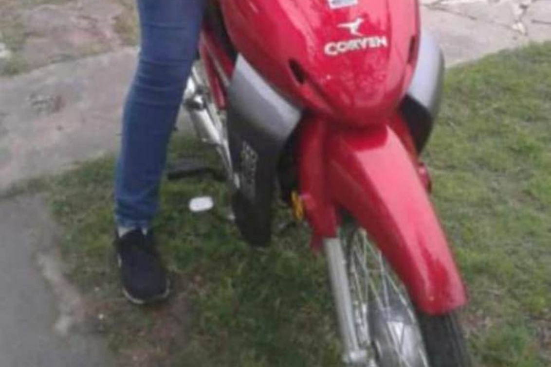 Recuperaron la moto que había sido sustraída a Alejandra Carabajal