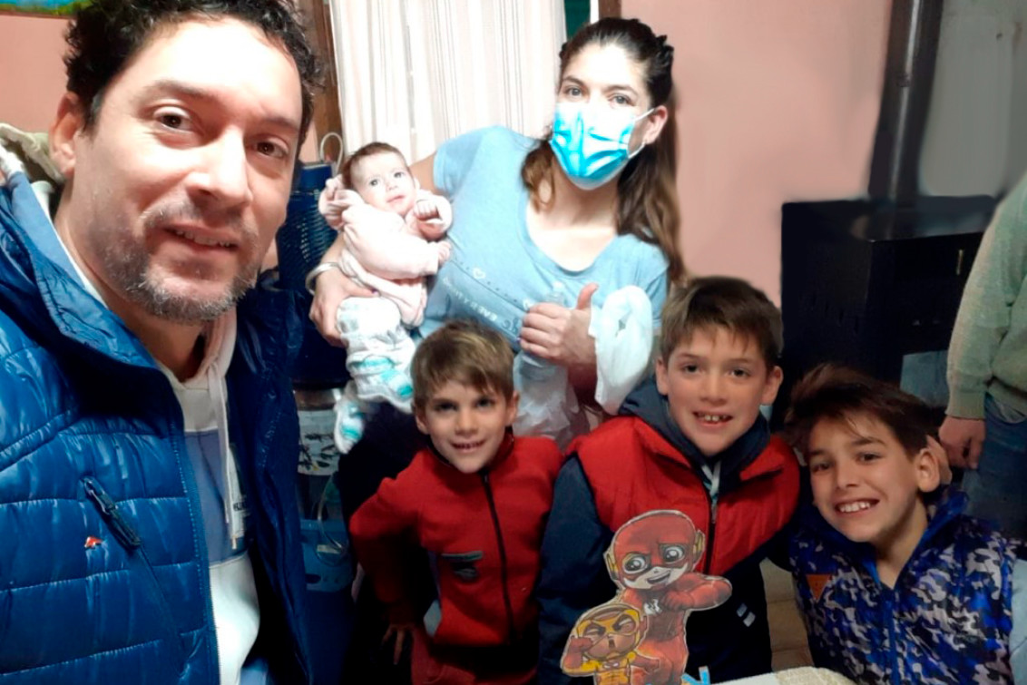 Hoy que estoy afuera del hospital, quiero disfrutar cada momento junto a mis hijos