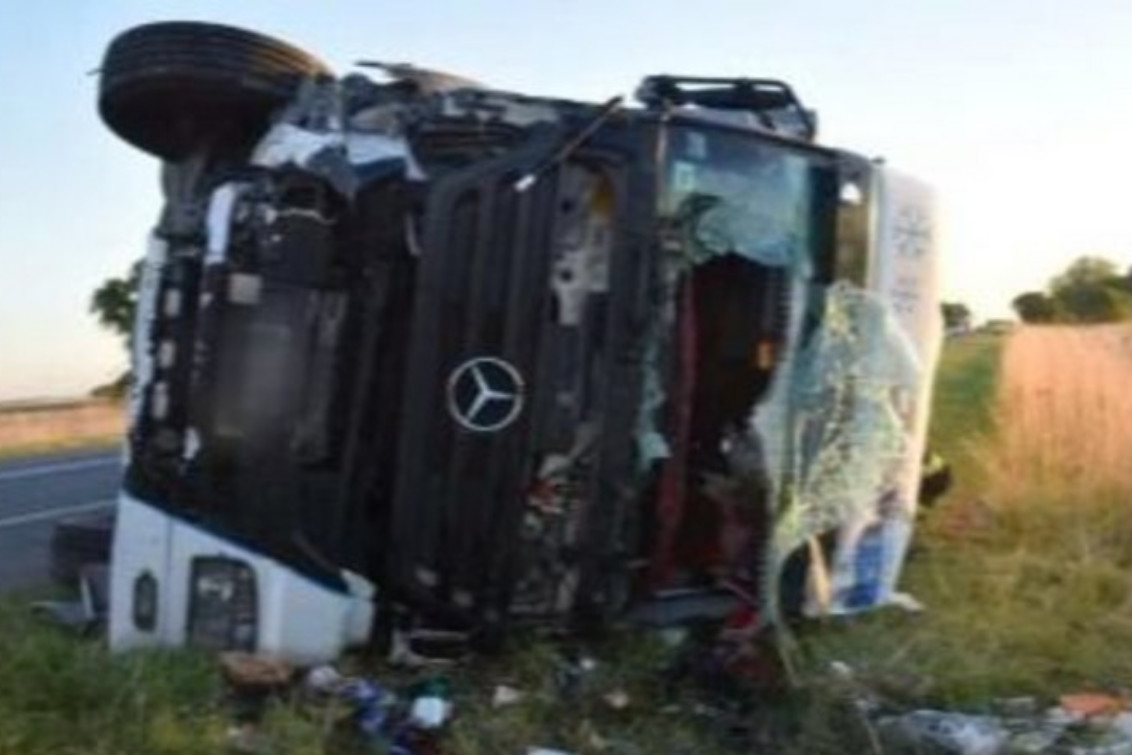 ACCIDENTE EN LA RUTA 51: dos personas resultaron heridas