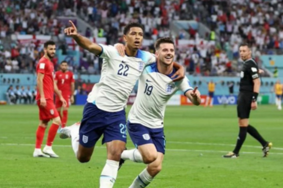 Goleó Inglaterra, Países Bajos venció a Senegal y empataron Estados Unidos y Gales