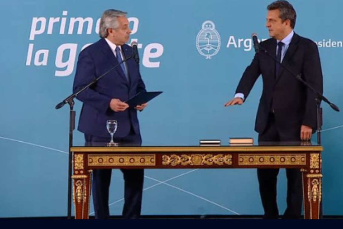 Sergio Massa juró como ministro de Economía y hay expectativa por las medidas que anunciará