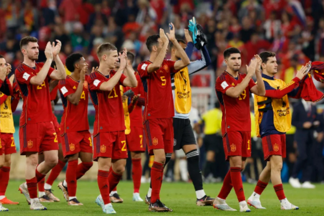 España hundió 7-0 a Costa Rica y se consolida como uno de los grandes favoritos del Mundial